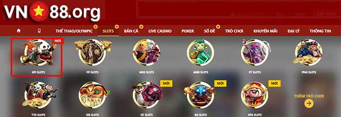 GPI slots