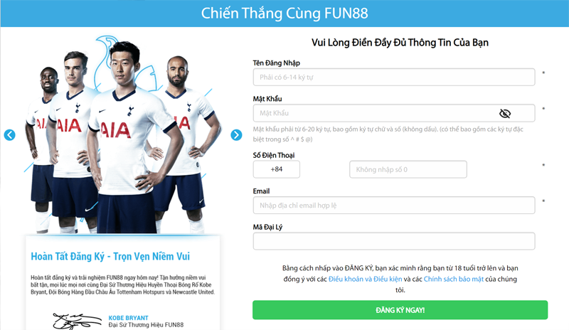 Fun88 – Nhà cái của sự thành công hàng đầu châu Á