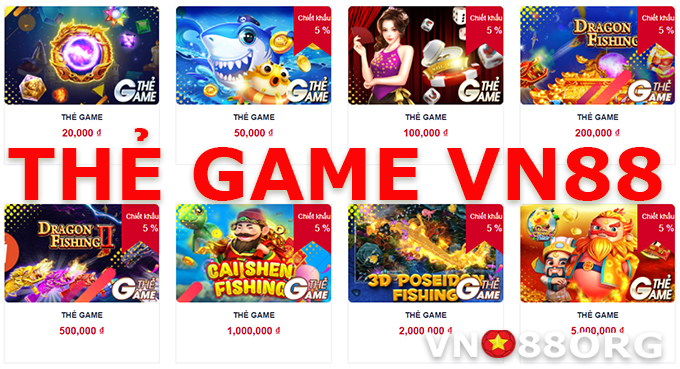 Hướng dẫn cách mua và sử dụng thẻ game vn88 Thẻ game Vn88 là gì?
