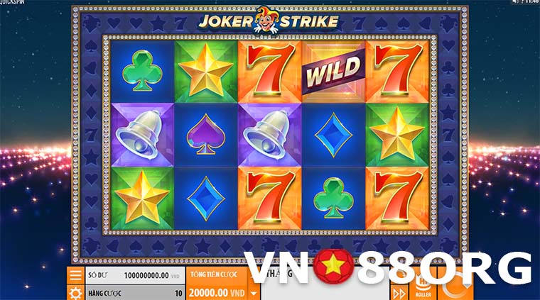 Hướng dẫn tham gia Joker Strike slot hấp dẫn tại Vn88 Hướng dẫn tham gia Joker Strike slot hấp dẫn tại Vn88