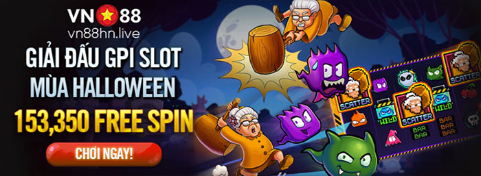 Nhận vòng quay miễn phí tại lễ hội Halloween Vn88 Nhận vòng quay miễn phí tại lễ hội Halloween Vn88