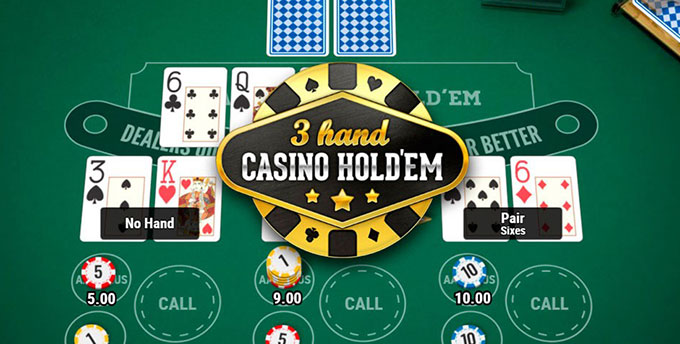 3 hand casino holdem